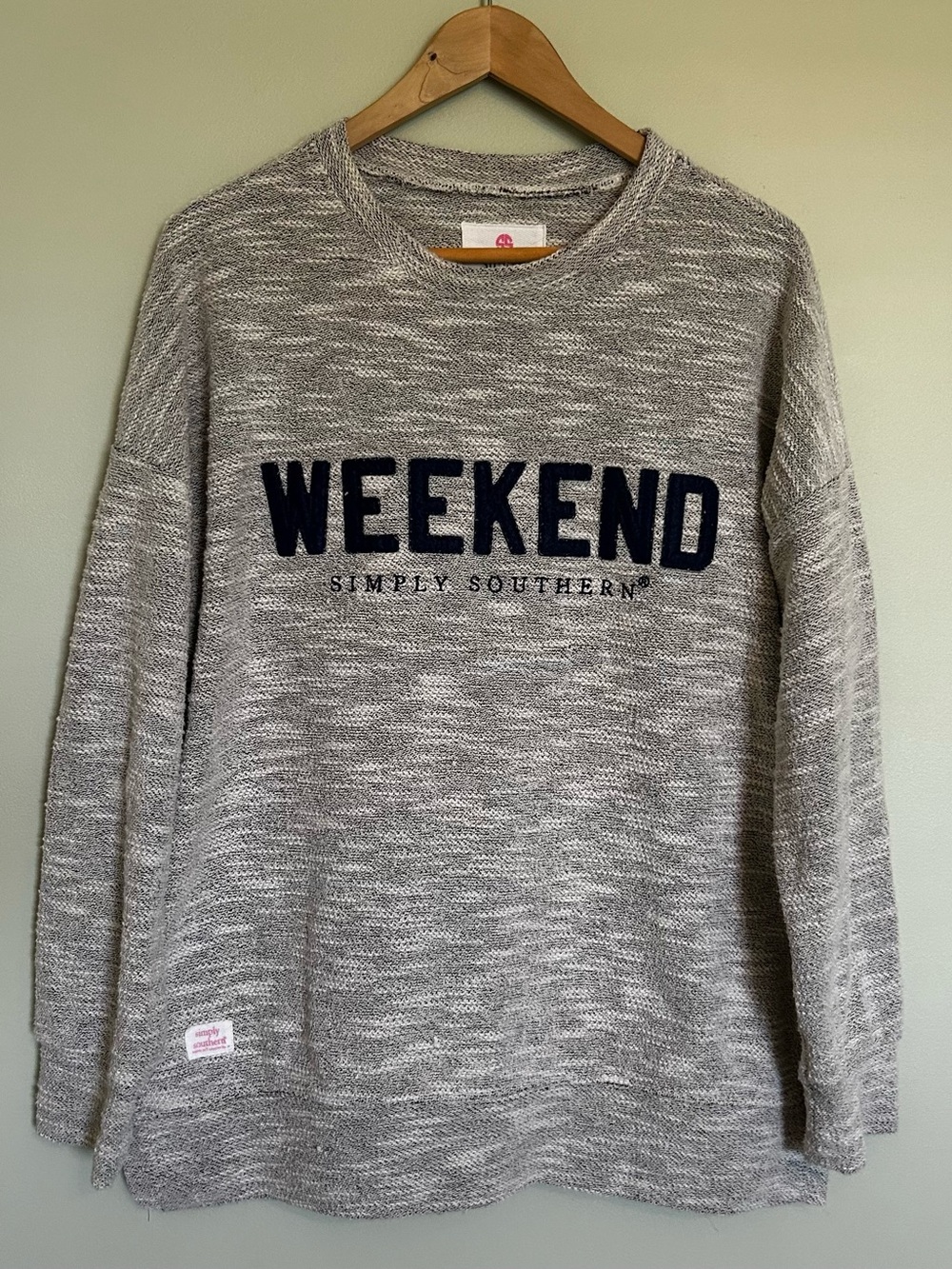 Simply Southern Women’s Weekend Sweater Size XL